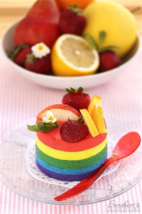 Rainbow Lemon Mini Cheesecakes Sunshines Kitchen