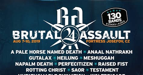 BRUTAL ASSAULT 2019 First Bands Announced