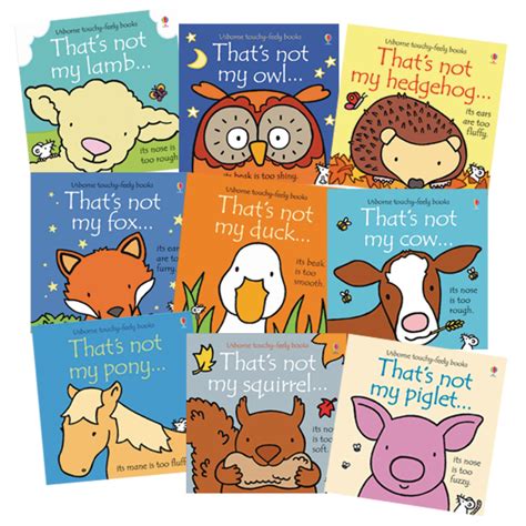 Hc1001631 Thats My Touchy Feely Board Books Set 1 Pack Of 9