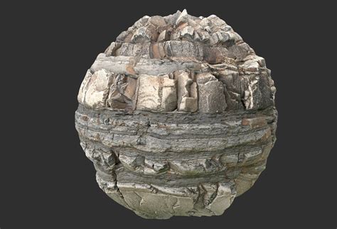 rock cliff seamless pbr texture | CGTrader