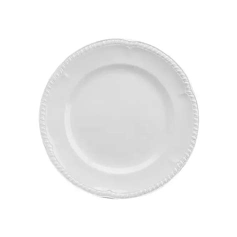 Lot De Assiettes Rondes En Porcelaine Blanche D Cm Materiel Chr