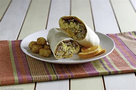 Sonic Nutrition Breakfast Burrito | Blog Dandk