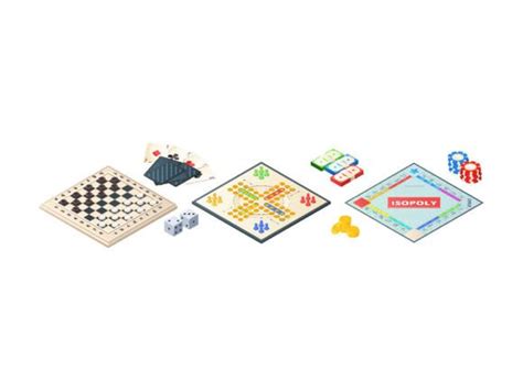 Board Games Isometric Graphic by onyxprj_art · Creative Fabrica