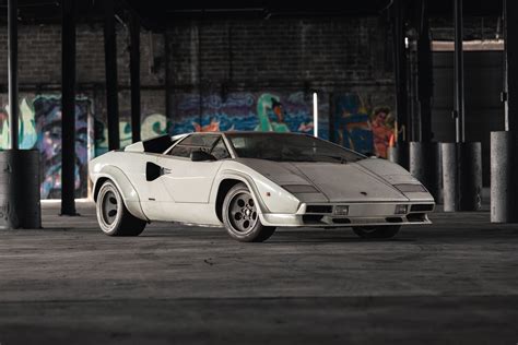 This Highly Original 1982 Lamborghini Countach Is The Very First LP500