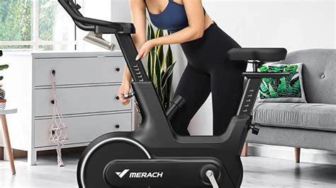 Merach Indoor Cycling Bike Exercise Bike For Home With Magnetic