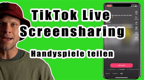 Tiktok Live Screensharing Handyspiele Streamen Fragdendan