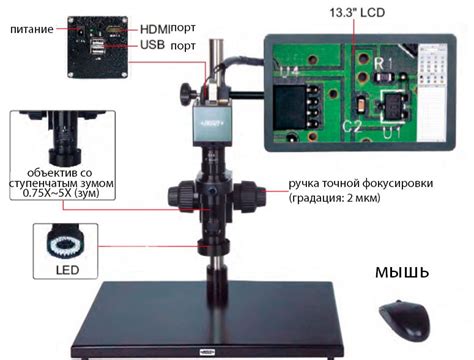 ISM-DL300 Микроскоп цифровой измерительный с дисплеем купить по цене от ...