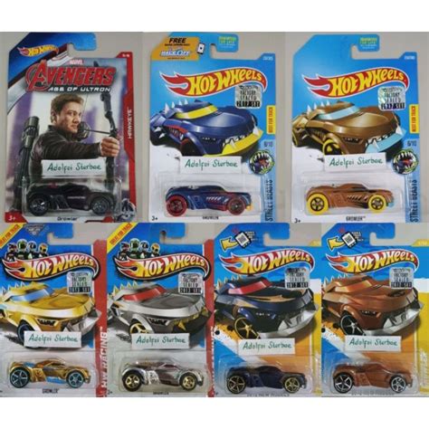 Jual Hotwheels Hot Wheels Growler Edisi Marvel Avengers Age Of Ultron Hawkeye Factory Sealed