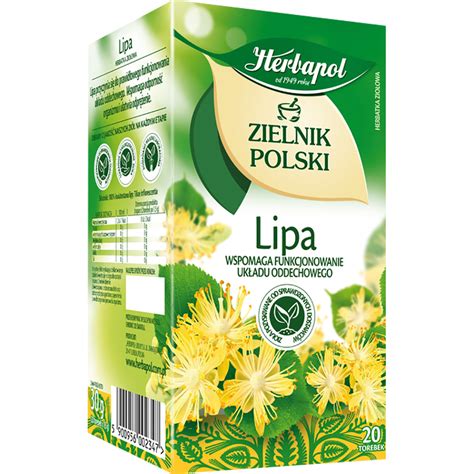 HERBAPOL ZIELNIK POLSKI LINDEN HERBAL TEA 20 1 5G Smakołyk Polish