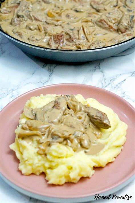 Creamy Russian Beef Stroganoff Recipe Nomad Paradise