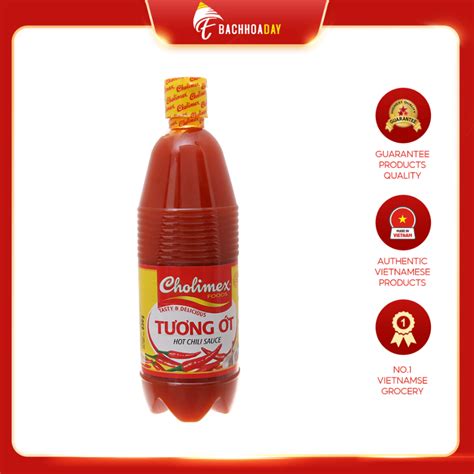 Tương Ớt Cholimex Chai 830g Hot Chili Sauce 830gr Vietnamese Chili Sauce Ebachhoaday