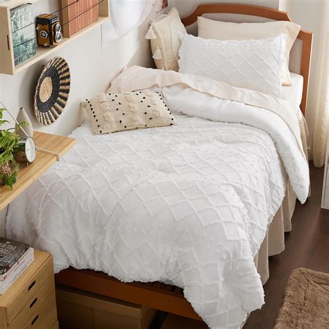 Amazon Bedsure Twin Twin XL Comforter Set White Boho Twin Extra