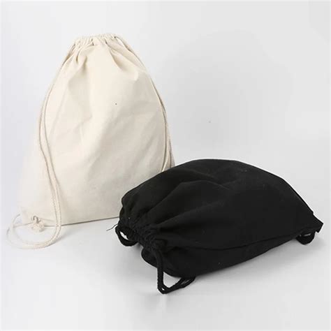 Lona Moda Drawstring Saco De Compras Senhora Qualidade Port Til Na