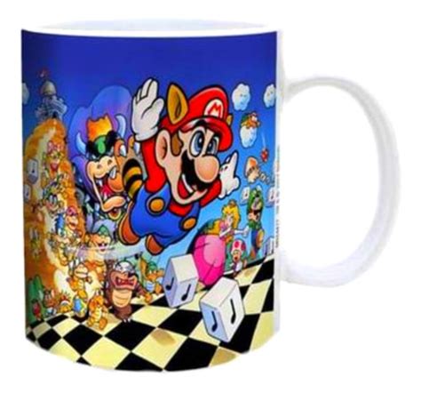 Mug De Super Mario Bros Taza De Mario Bros Otakustore Medellin