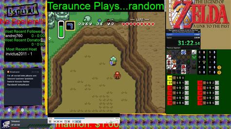 Teraunce Plays Rando ALttp Daily Standard SRL Race YouTube