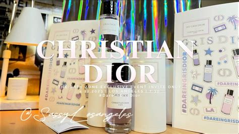 Christian Dior The Grey Zone Exclusive Event Invite Only Invitation