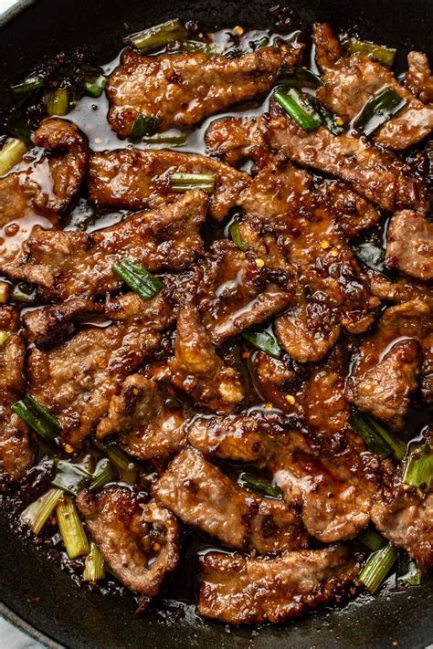 Simple Mongolian Beef Salt Lavender