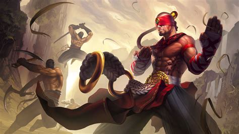 Lee Sin Splash Art Chinese