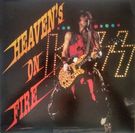 Kiss – Heaven's On Fire Part I (1991, Vinyl) - Discogs