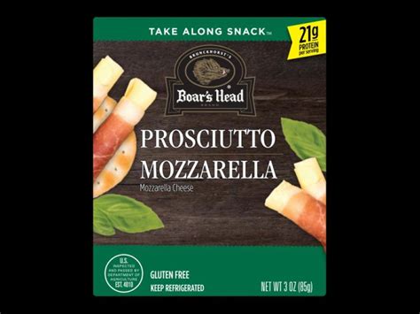 Prosciutto Mozzarella Cheese Snack Boar S Head