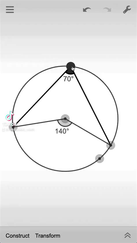 Cliff Pickover On Twitter Mathematics Inscribed Angle Theorem Demo