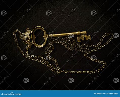 Old Gold Key Stock Image Image Of Purchase Rustic Door 28096191