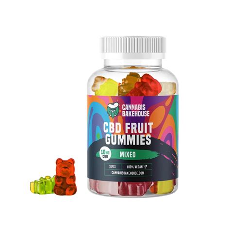 Cbd Gummies Bears Mixed 30pcs Cannabis Bakehouse