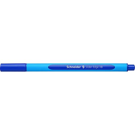 STYLO A BILLE SCHNEIDER BLEU SLIDER EDGE XB 1 4MM Ecrire AVA Be