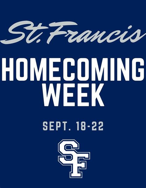 SFAS Homecoming Week Themes Announced | St. Francis High School