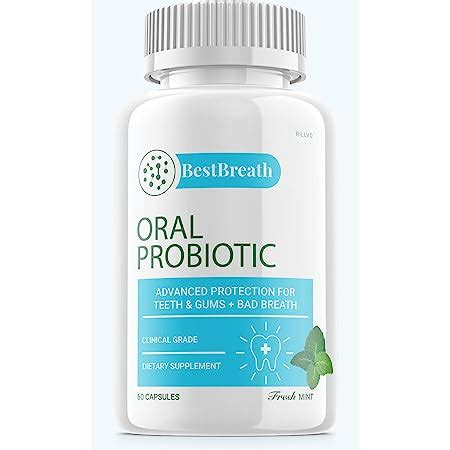 Amazon 3 Pack Best Breath Oral Probiotic Protection For Bad