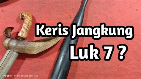 Keris Jangkung Luk 7 Koleksi Pusaka Tosan Aji Yang Sangat YouTube