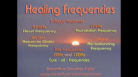 Healing Frequencies Solfeggio And Rife Frequencies Youtube