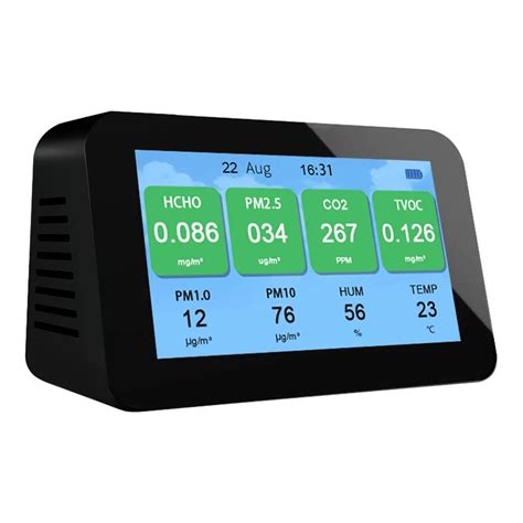 Factory Greenhouse Air Quality Monitor Formaldehyde Meter Temperature