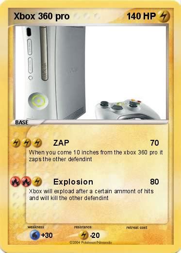 Pokémon Xbox 360 pro - ZAP - My Pokemon Card