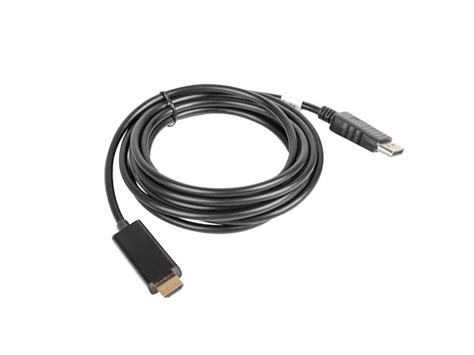 Lanberg Kabel Displayport M Do HDMI 3m Czarny ProLine