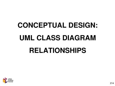 Ppt Conceptual Design Uml Class Diagram Relationships Powerpoint Presentation Id 6854645