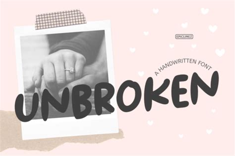 Unbroken Font By Epiclinez · Creative Fabrica