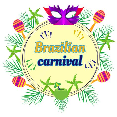 Brazilian Carnival Vector Png Images Brazilian Carnival Transparent