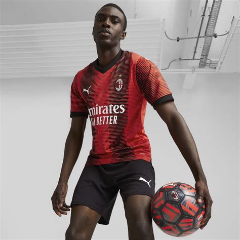 AC Milan 23 24 Home Jersey For All Time Red PUMA Black PUMA Shop