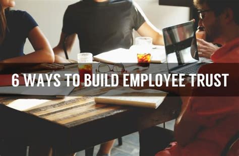 6 Ways To Build Employee Trust Jobcast Social Recruitment App