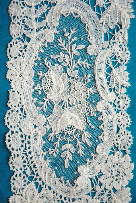 Brussels Duchesse Lace Embroidery Handmade Lace Antique Lace