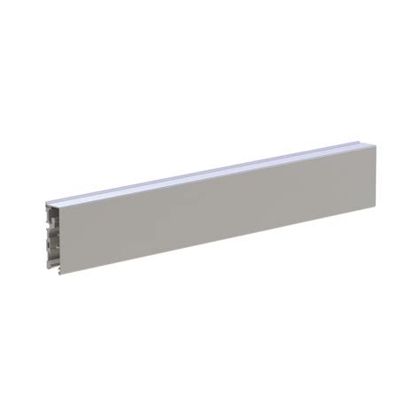 WALL MOUNTED HORIZONTAL TRACK with square cover – Profilo