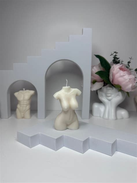 Woman Nude Candle Torso Sculpted Body Candle Venus Naked Beauty Candle Soy Wax Candle Gift Idea