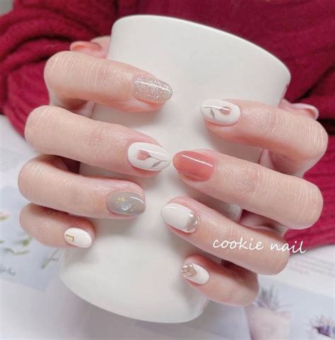 Ghim của Bình Minh Nailsart trên mẫu nail ngắn nhẹ nhàng nữ tính sưu