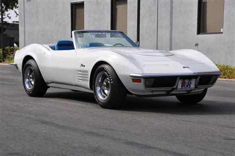 Classic White 1970 Chevrolet Corvette