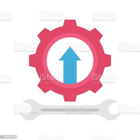 Konfigurasi Pemeliharaan Ikon Vektor Terisolasi Yang Dapat Dengan Mudah
