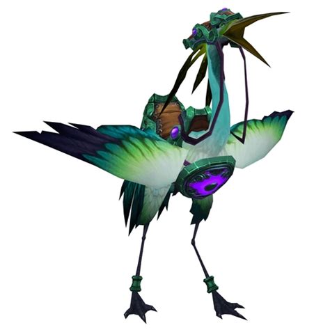 Tropical Riding Crane Warcraft Mounts