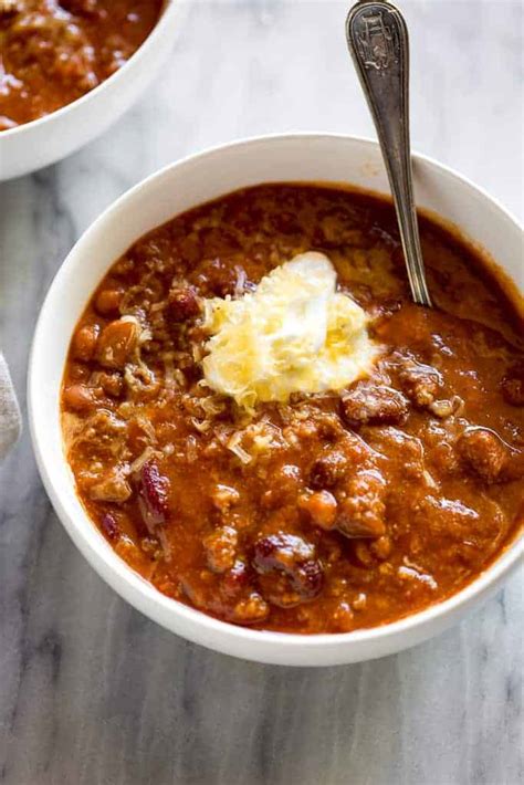 Homemade Chili Recipe From Scratch With Beans Bryont Blog