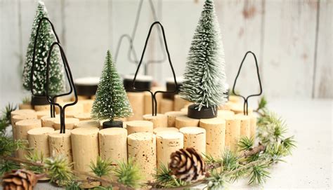 Do It Yourself Adventskranz Mit Korken Selbst Basteln