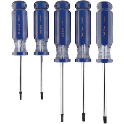 6 Piece Do It Best Torx Screwdriver Set TS 6A MacDonald Industrial Supply